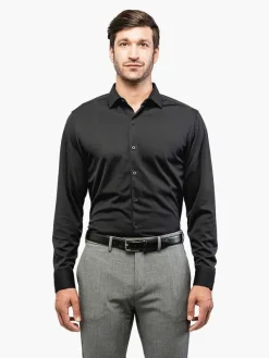 Hot Black (Brushed) Men'S Apollo Dress Shirt (Previous Generation) Men'S Shirts