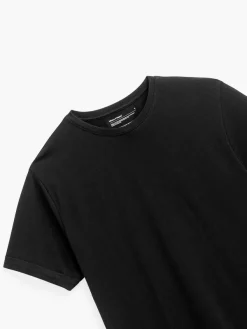 Hot Black (Crew Neck) Men'S Atlas Tee Men'S Polos, Tees & Henleys