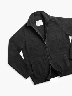 Cheap Black Heather Men'S Atlas Full-Zip Men'S Sweatshirts & Sweaters