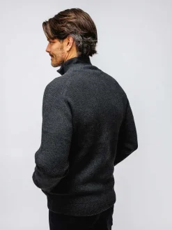 Cheap Black Heather Men'S Atlas Full-Zip Men'S Sweatshirts & Sweaters