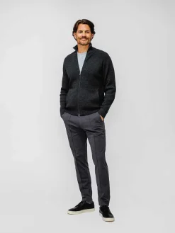 Cheap Black Heather Men'S Atlas Full-Zip Men'S Sweatshirts & Sweaters