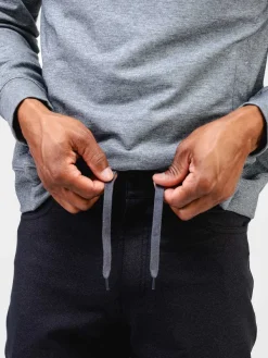 Shop Black Heather Men'S Kinetic Twill 5-Pocket Pant Men'S Pants & Shorts