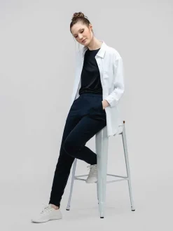 Online Black Heather Women'S Fusion Terry Jogger Women'S Pants & Shorts