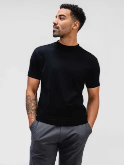 Store Black Men'S Atlas High Crew Tee Men'S Polos, Tees & Henleys