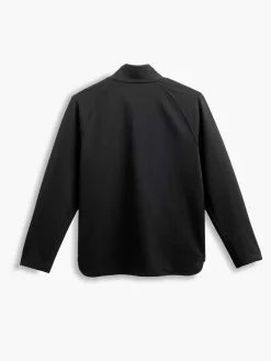 Store Black Men'S Fusion Double-Knit 1/4 Zip Men'S Jackets & Coats