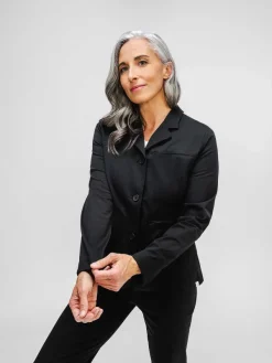 Shop Black Women'S Kinetic Blazer Women'S Suits