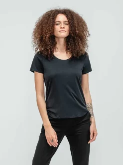 Cheap Black Women'S Luxe Touch Tee Women'S Shirts