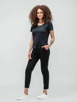 Cheap Black Women'S Luxe Touch Tee Women'S Shirts