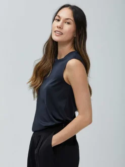 Online Black Women'S Luxe Touch Tank Women'S Shirts