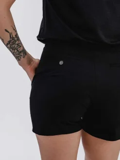 Clearance Black Women'S Pace Poplin Short Women'S Pants & Shorts