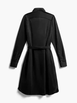 Online Black Women'S Previous Generation Apollo Shirt Dress Women'S Jackets & Coats