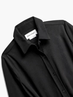 Online Black Women'S Previous Generation Apollo Shirt Dress Women'S Jackets & Coats