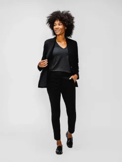 New Black Women'S Velocity Oversized Blazer Women'S Suits
