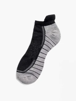 Cheap Black/Light Grey Atlas Ankle Sock Men'S Underwear & Socks