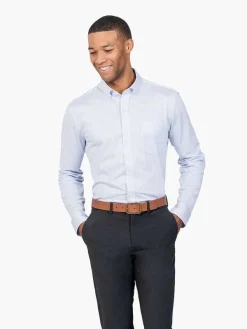 Store Blue Stripe Men'S Previous Generation Gemini Knit Shirt Men'S Shirts