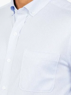 Store Blue Stripe Men'S Previous Generation Gemini Knit Shirt Men'S Shirts