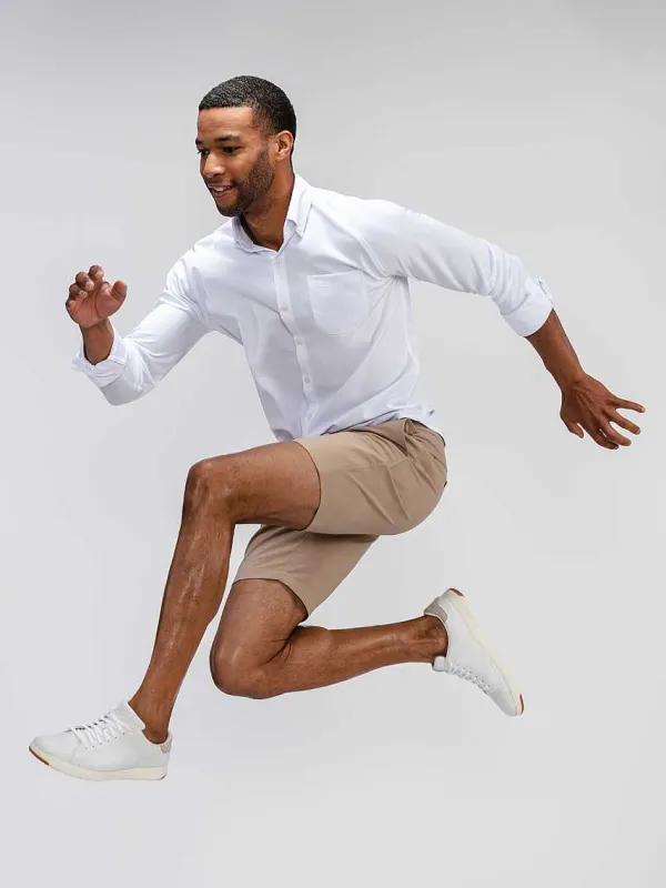 Online British Tan Men'S Pace Poplin Short Men'S Pants & Shorts