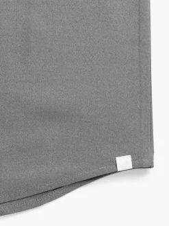 Best Sale Charcoal End On End Men'S Aerozero° Dress Shirt Men'S Shirts