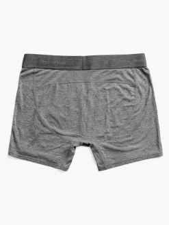 Flash Sale Charcoal Heather Men'S Composite Merino Boxer Brief Men'S Underwear & Socks