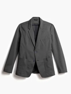 New Charcoal Heather Men'S Previous Generation Kinetic Blazer Men'S Suits