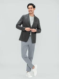New Charcoal Heather Men'S Previous Generation Kinetic Blazer Men'S Suits