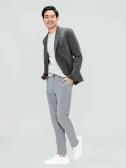 New Charcoal Heather Men'S Previous Generation Kinetic Blazer Men'S Suits