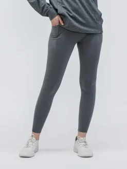 Flash Sale Charcoal Heather Women'S Joule Active Legging Women'S Pants & Shorts