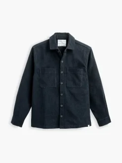 Best Sale Dark Navy Men'S Kinetic Corduroy Chore Coat Men'S Jackets & Coats