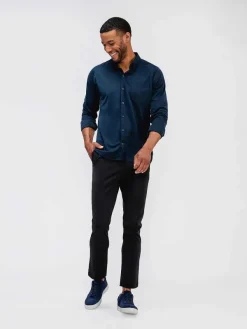 Cheap Dark Navy Men'S Pace Tapered Chino Men'S Pants & Shorts