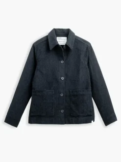 New Dark Navy Women'S Kinetic Corduroy Chore Coat Women'S Sweatshirts & Sweaters