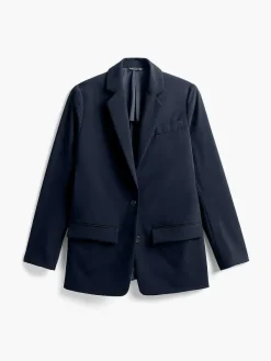 Sale Dark Navy Women'S Velocity Oversized Blazer Women'S Suits