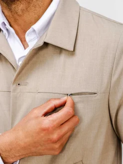 Best Sale Flax Men'S Velocity Shirt Jacket Men'S Jackets & Coats