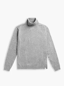 Flash Sale Grey Heather Men'S Atlas Air Turtleneck Men'S Sweatshirts & Sweaters