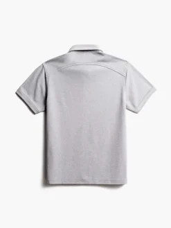 Outlet Grey White Heather (Brushed) Men'S Apollo Polo Men'S Polos, Tees & Henleys