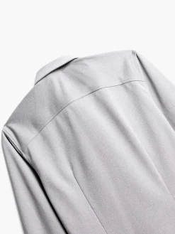 Sale Grey White Heather (Brushed) Men'S Apollo Dress Shirt (Previous Generation) Men'S Shirts