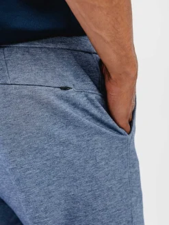 Clearance Indigo Heather Men'S Fusion Terry Jogger Men'S Pants & Shorts