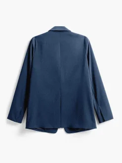 Best Sale Indigo Heather Women'S Velocity Oversized Blazer Women'S Suits