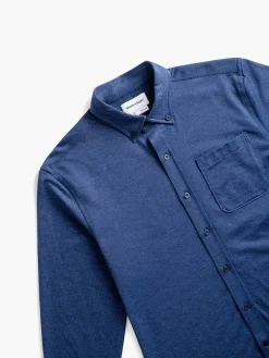 Best Indigo Stripe Men'S Previous Generation Hybrid Button-Down Men'S Shirts