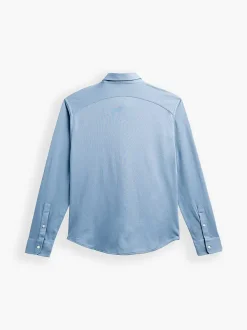 Best Lava Blue Men'S Hybrid Button-Down Men'S Shirts