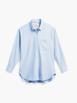 Flash Sale Light Blue Women'S Aerozero° Oversized Shirt Women'S Shirts