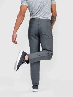 Store Medium Grey Heather Men'S Kinetic Twill 5-Pocket Pant Men'S Pants & Shorts