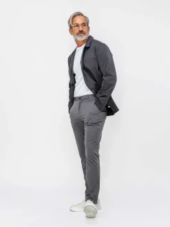 New Medium Grey Men'S Pace Tapered Chino Men'S Pants & Shorts