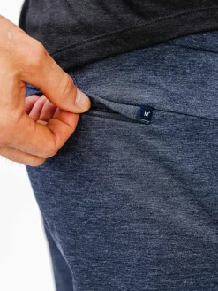 Online Navy Heather Men'S Fusion Pull-On Pant Men'S Pants & Shorts