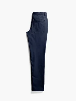 Hot Navy Heather Men'S Kinetic Twill 5-Pocket Pant Men'S Pants & Shorts