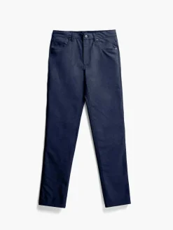 Hot Navy Heather Men'S Kinetic Twill 5-Pocket Pant Men'S Pants & Shorts