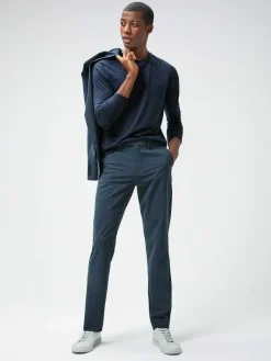 Best Navy Men'S Composite Merino Long Sleeve Tee Men'S Polos, Tees & Henleys