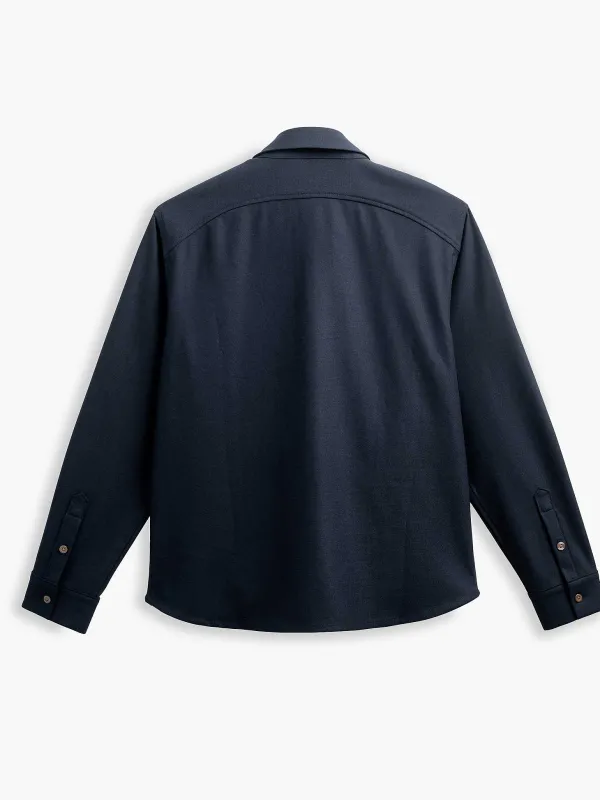 Cheap Navy Men'S Fusion Overshirt Men'S Shirts