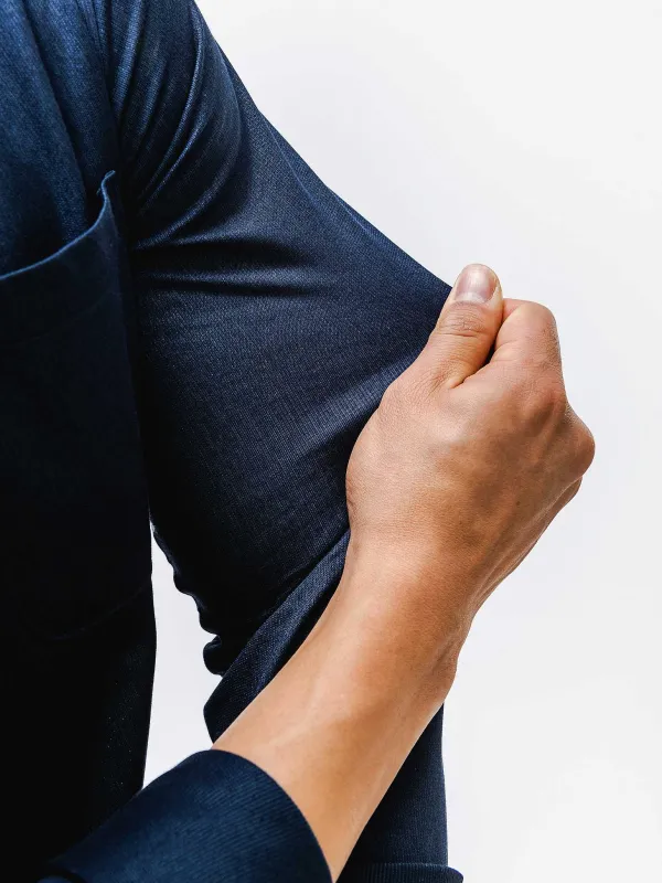 Outlet Navy Men'S Hybrid Button-Down Men'S Shirts