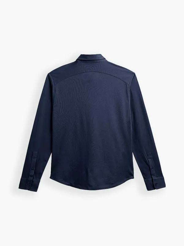 Outlet Navy Men'S Hybrid Button-Down Men'S Shirts