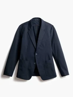 Online Navy Men'S Kinetic Blazer Men'S Suits